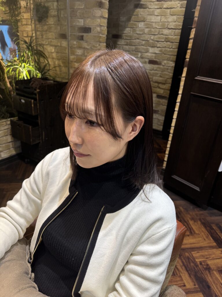 前髪カット だけ