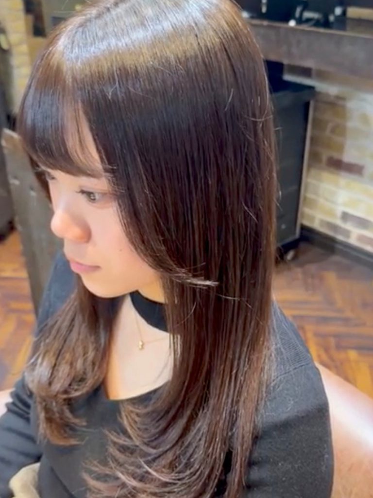 顔まわりカット